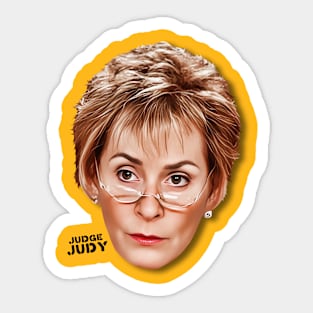 Judge Judy Sticker
